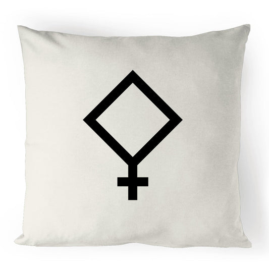 Athena, Goddess of Wisdom & War - 100% Linen Cushion Cover