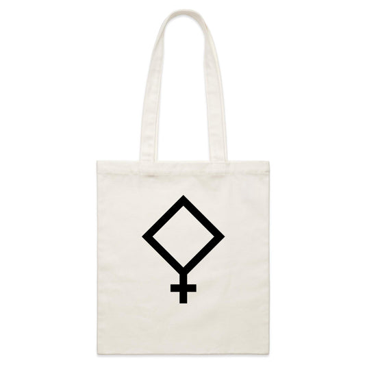 Athena, Goddess of Wisdom & War - Small Canvas Tote Bag
