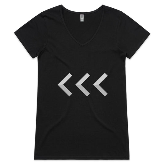 Laima, Goddess of Fate (Latvian) - Womens V-Neck T-Shirt
