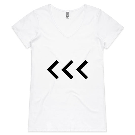 Laima, Goddess of Fate (Latvian) - Womens V-Neck T-Shirt